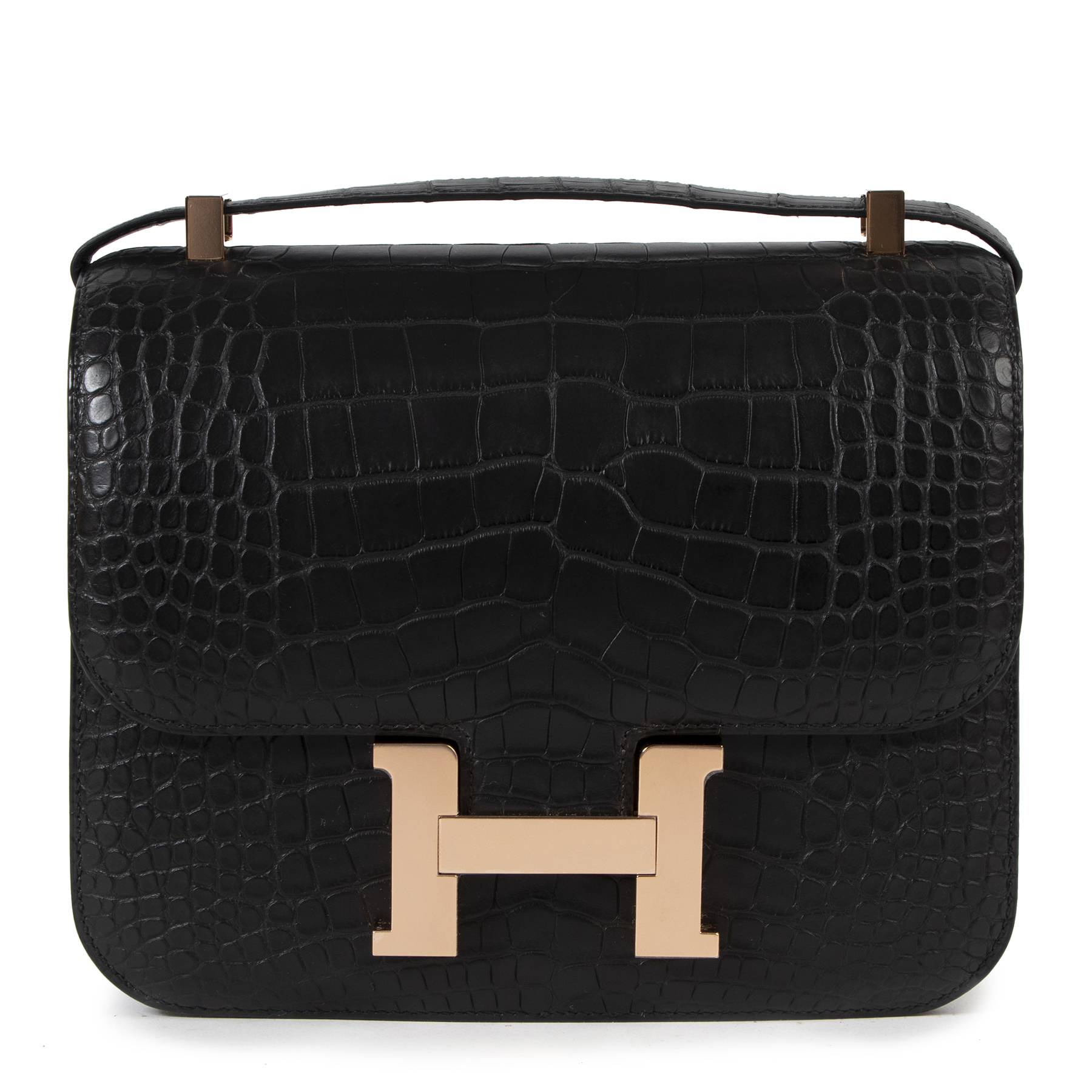 Herm s Constance III 24 Alligator Mississippiensis Matte Black RGHW