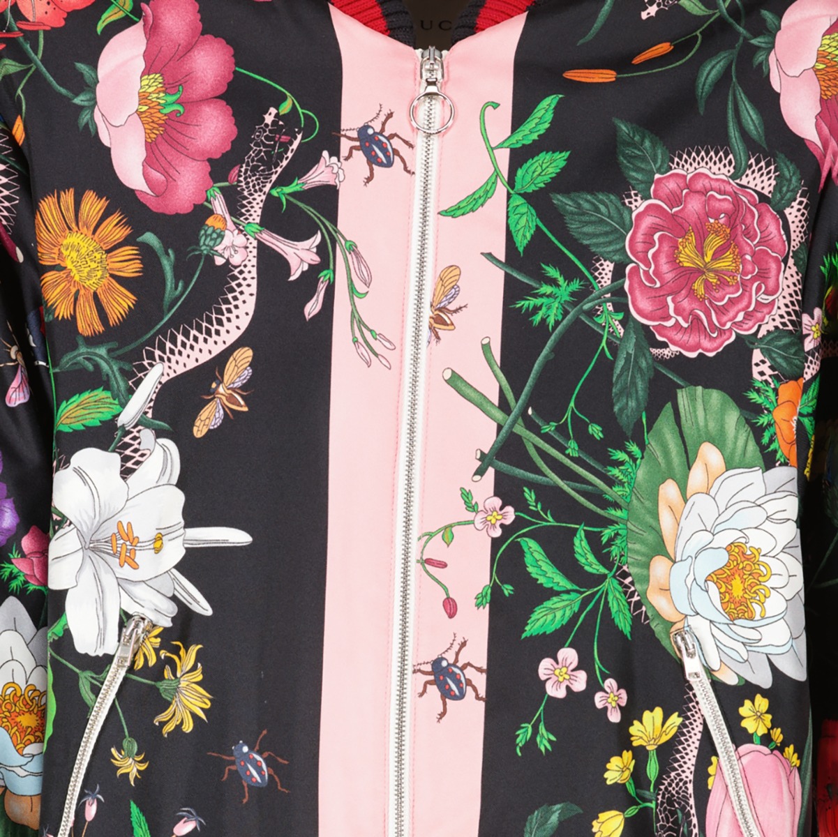 Gucci 2025 jacket flower
