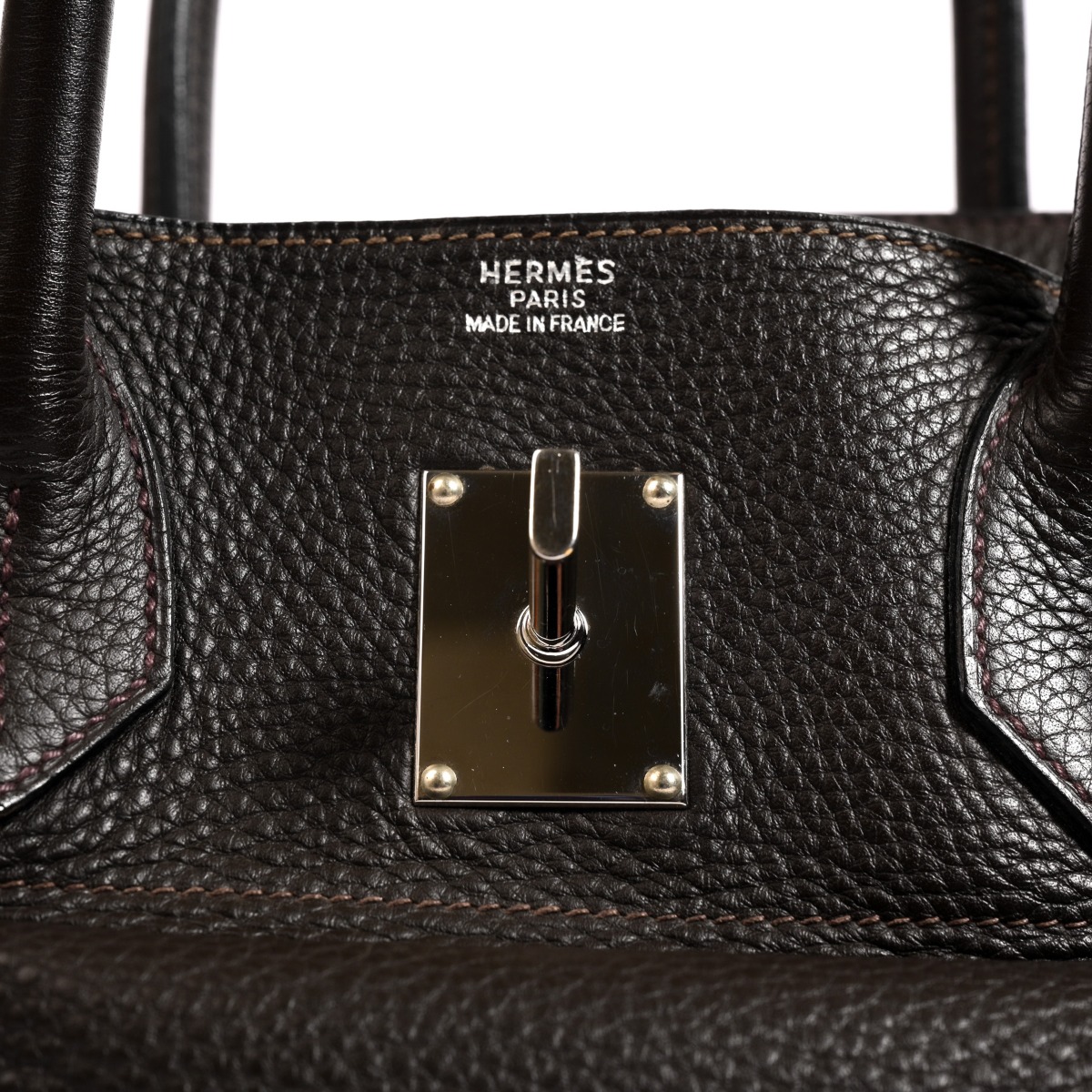 Hermès Orange Clémence JPG Shoulder Birkin 42