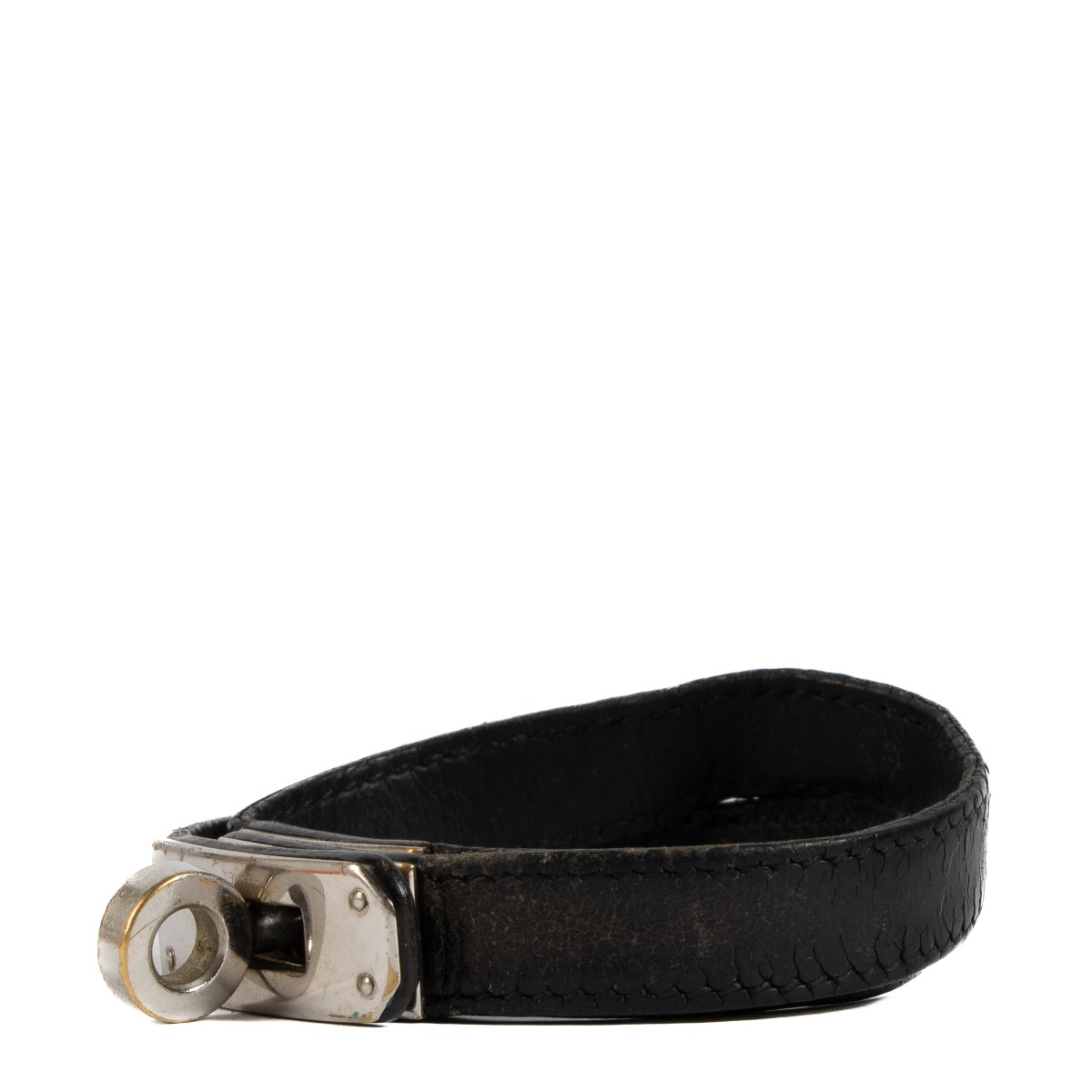 Hermès, a black leather bracelet 'Kelly', special order 2004. - Bukowskis