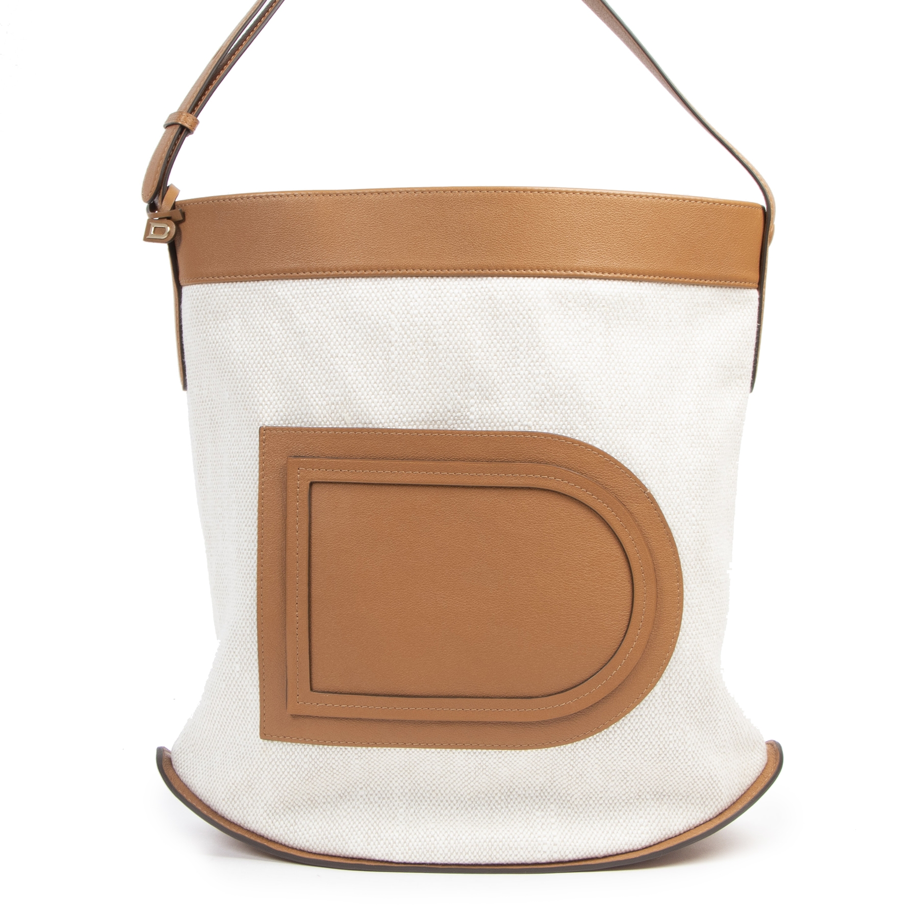 Delvaux Pin Cabas Toile Lin Allure Shoulder Bag Labellov Buy