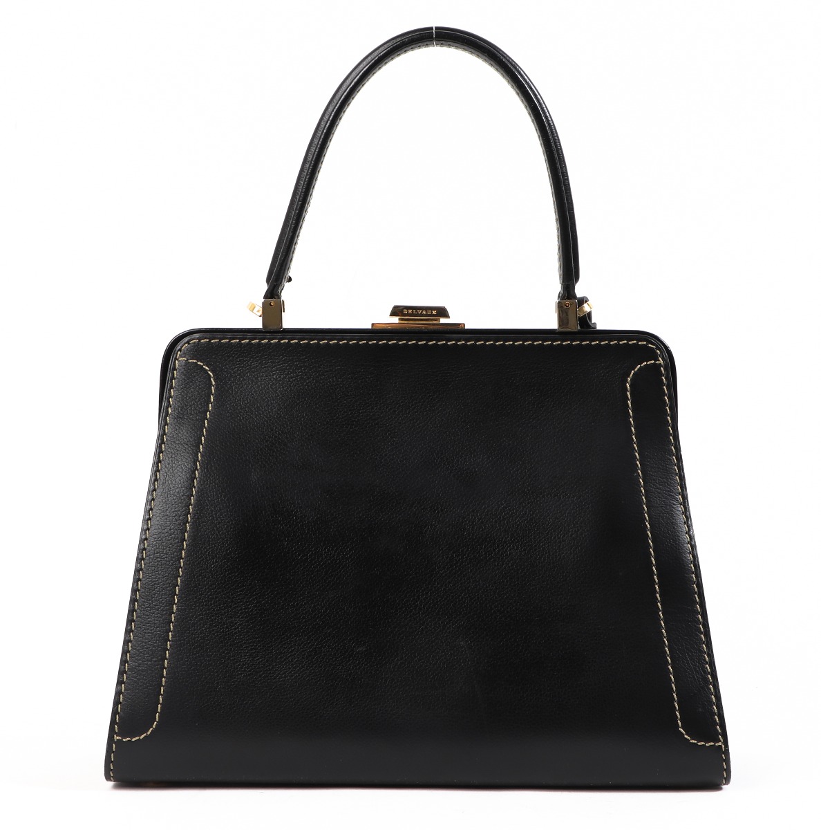 DELVAUX☆Tempete Crush PM SilkyCalf ブラック パリ発 DELVAUX☆Tempete Crush Small SilkyCalf ブラックパリ発