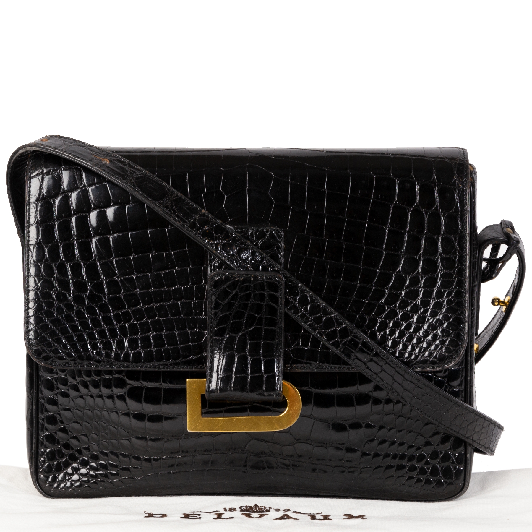 バッグ Delvaux Poirier Crossbody/Shoulder Bag Delvaux Poirier Cognac Jumping Shoulder Bag ○ Labellov