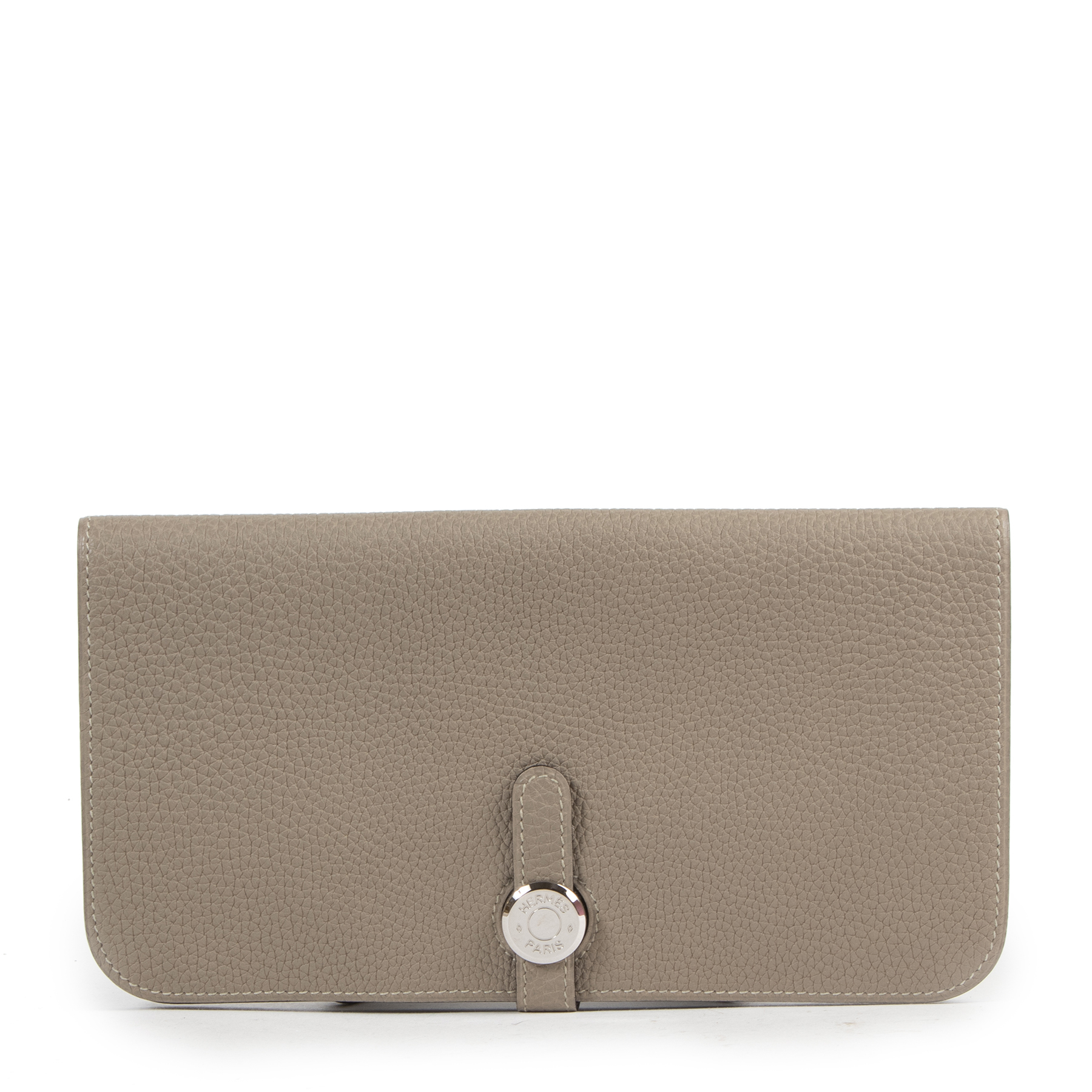 Hermes Craie Evercolor Dogon Recto Verso Wallet