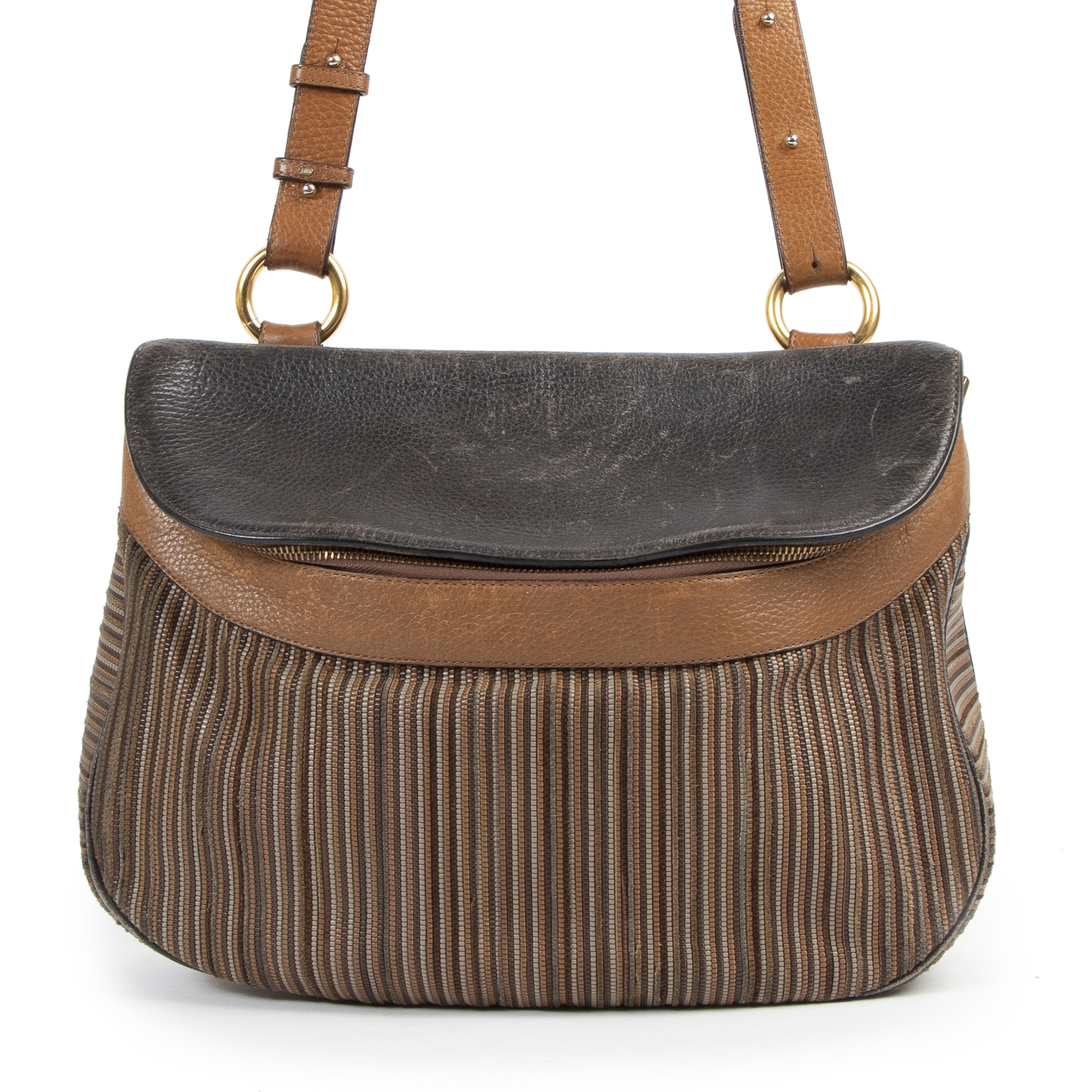 Delvaux toile de cuir clearance