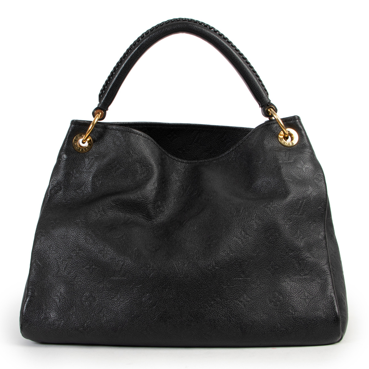 Louis Vuitton Black Artsy MM Monogram Empreinte Leather