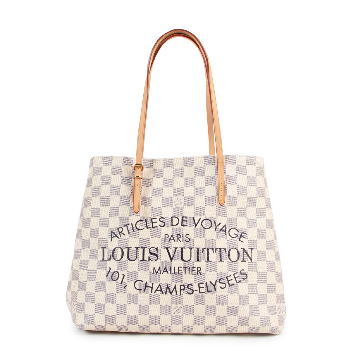 Louis Vuitton Damier Azur Cabas Adventure PM Bag - Yoogi's Closet