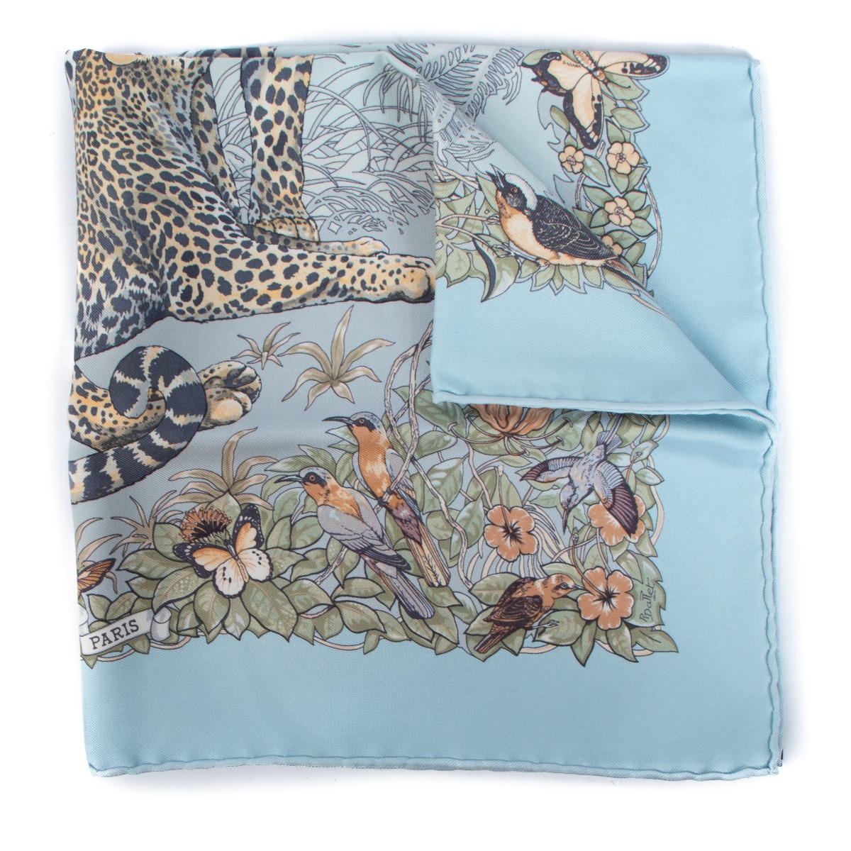 ≪23SS★≫HERMES Jungle Love Wild リバーシブルジャケット 315_hermes_blue_jungle_love_si