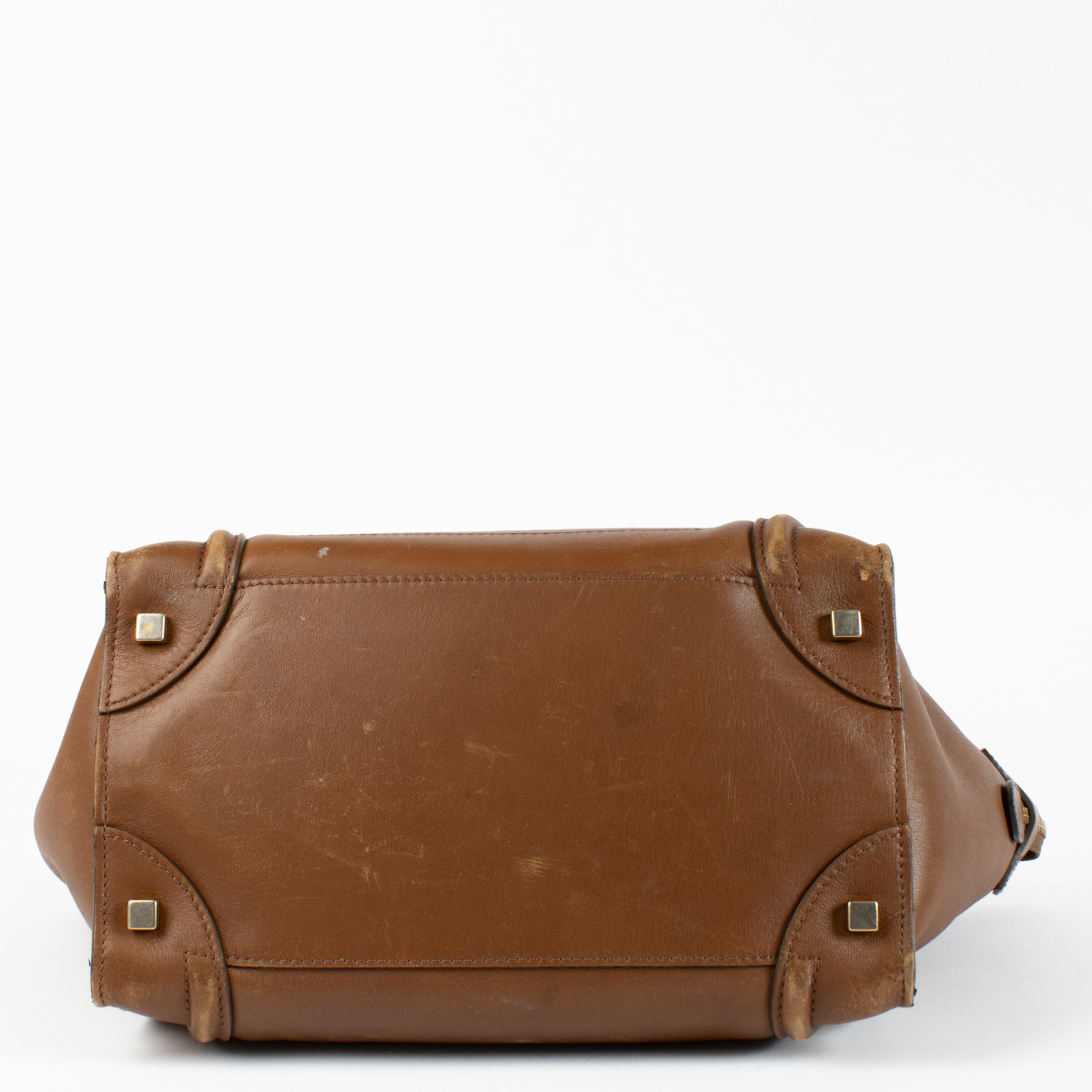 Celine Camel Mini Luggage Bag ○ Labellov ○ Buy and Sell