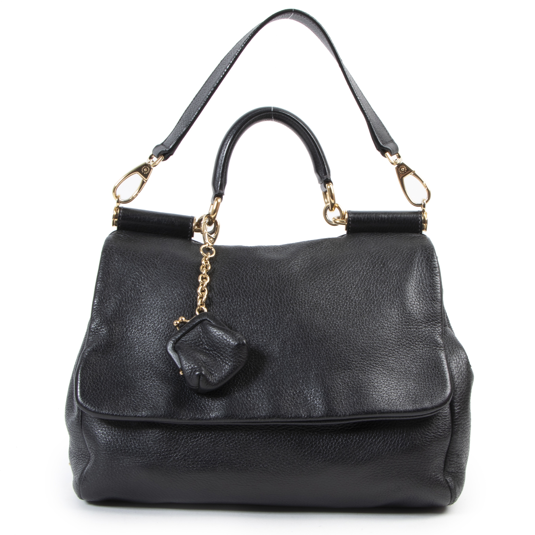 a2c　Dolce&Gabbana エンボスロゴレザーバッグ Dolce&Gabbana エンボスロゴレザーバッグ
