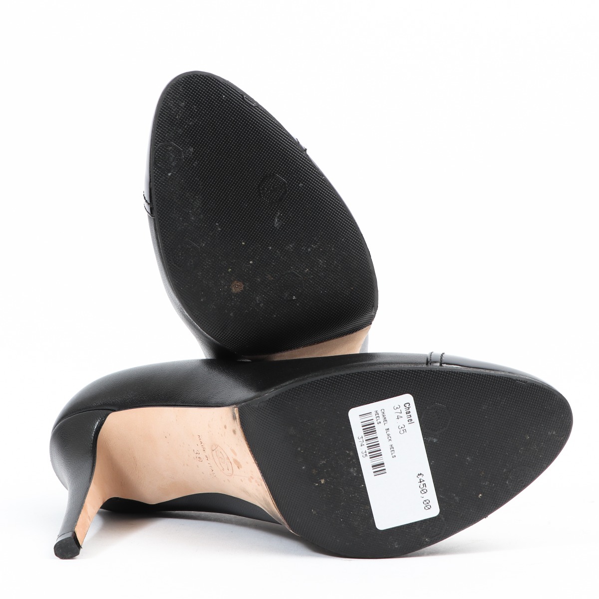 Chanel Black Classic Timeless CC Heels ○ Labellov ○ Buy