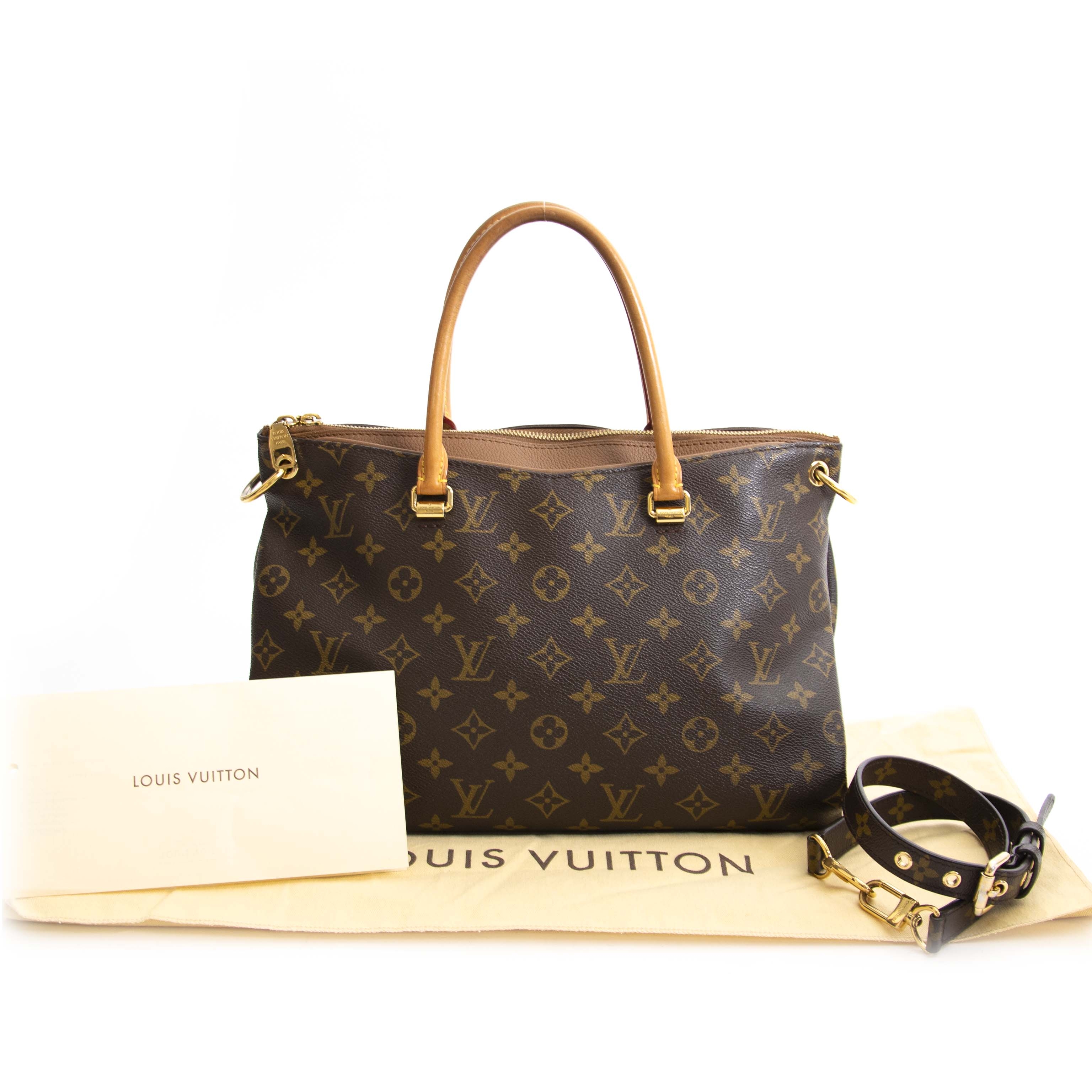 Louis Vuitton Pallas Monogram Havane Bag ○ Labellov ○ Buy and
