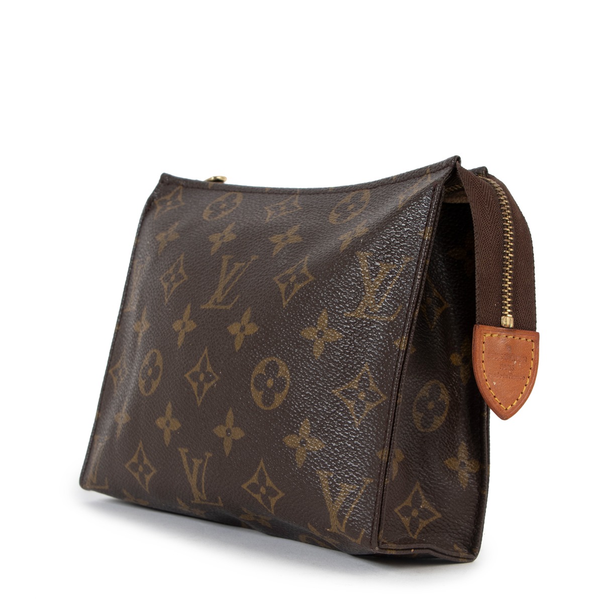 New Louis Vuitton Monogram Toiletry Clutch in Box For Sale at 1stDibs