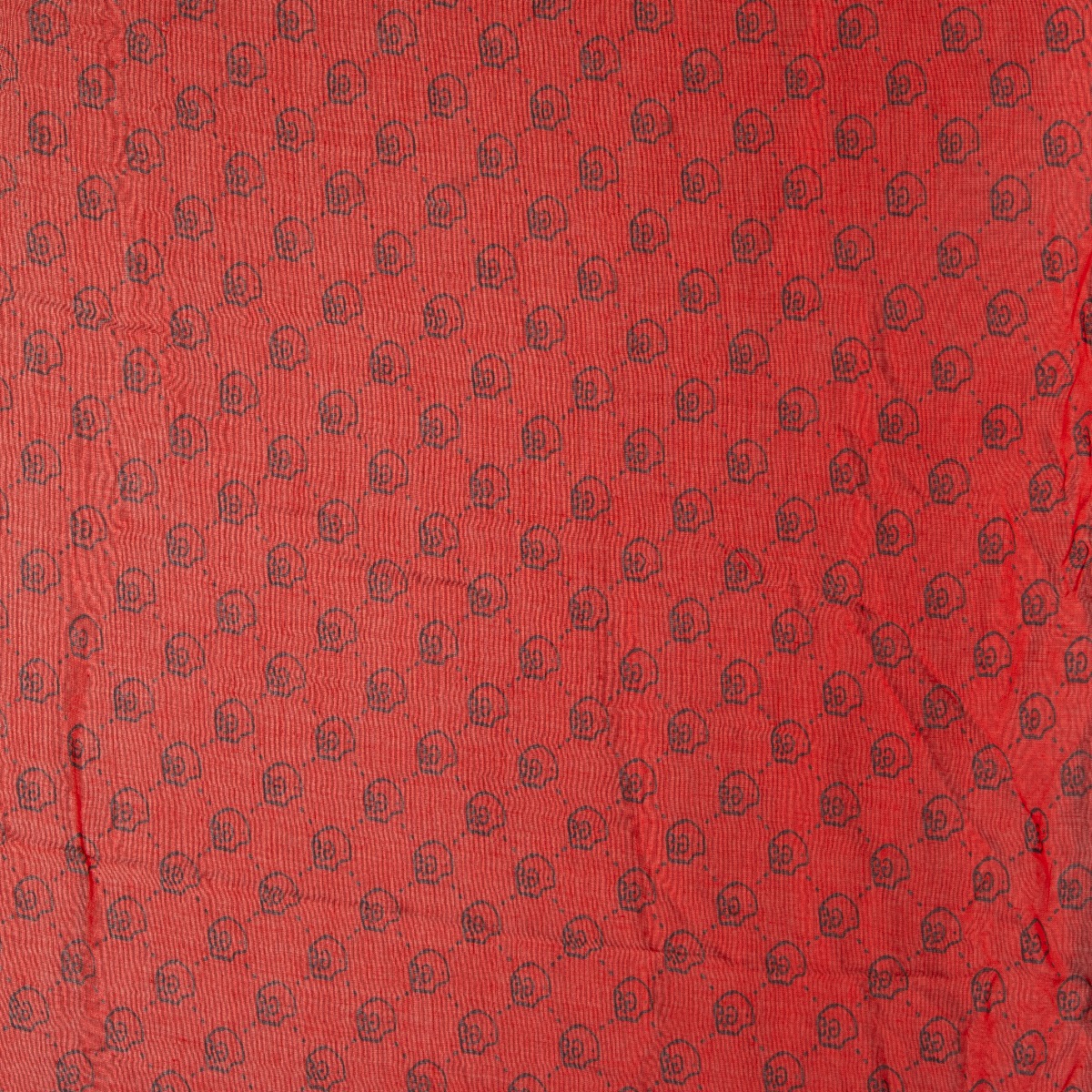 Gucci Red GG Skull Print Shawl ○ Labellov ○ Buy and Sell