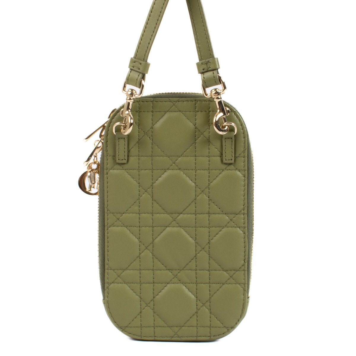 Christian Dior iPhoneケース オリーブグリーン Christian Dior（iPhoneケース ・ グリーン・カーキ/緑色系）のフリマ