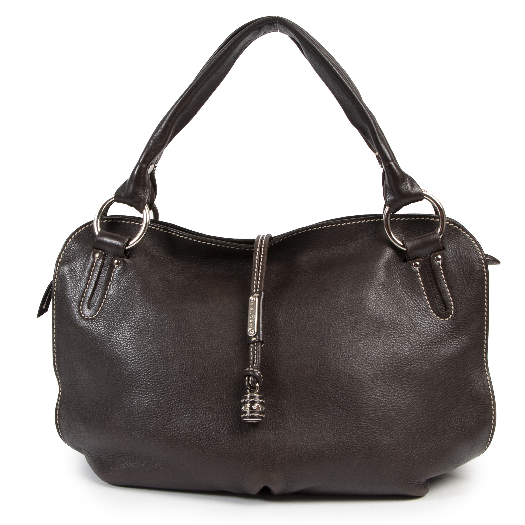 バッグ CELINE Bittersweet Hobo Bag Leather Celine Brown Leather Bittersweet Hobo Bag ○ Labellov ○ Buy and