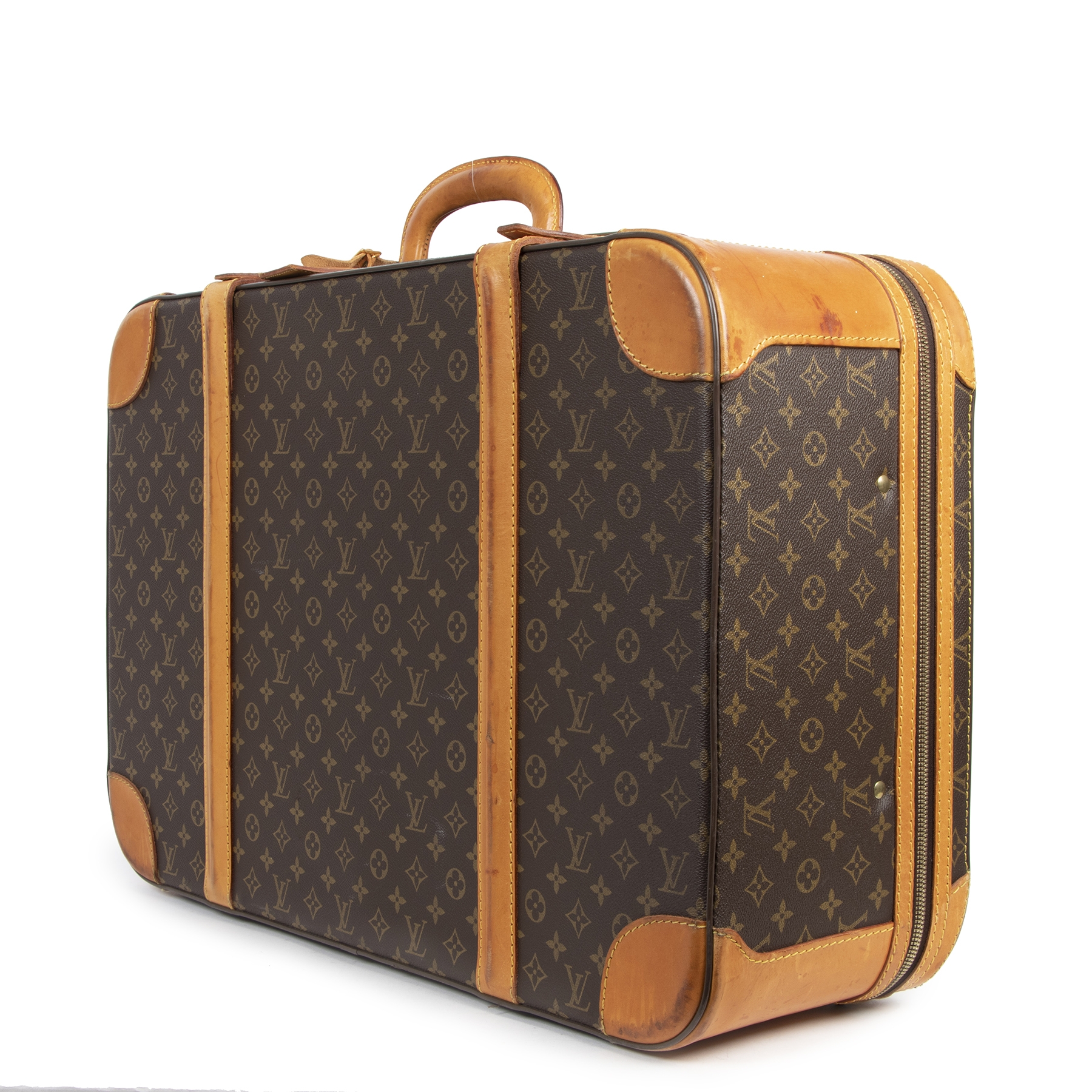 LOUIS VUITTON Brown MONOGRAM Suitcase – Labels Luxury