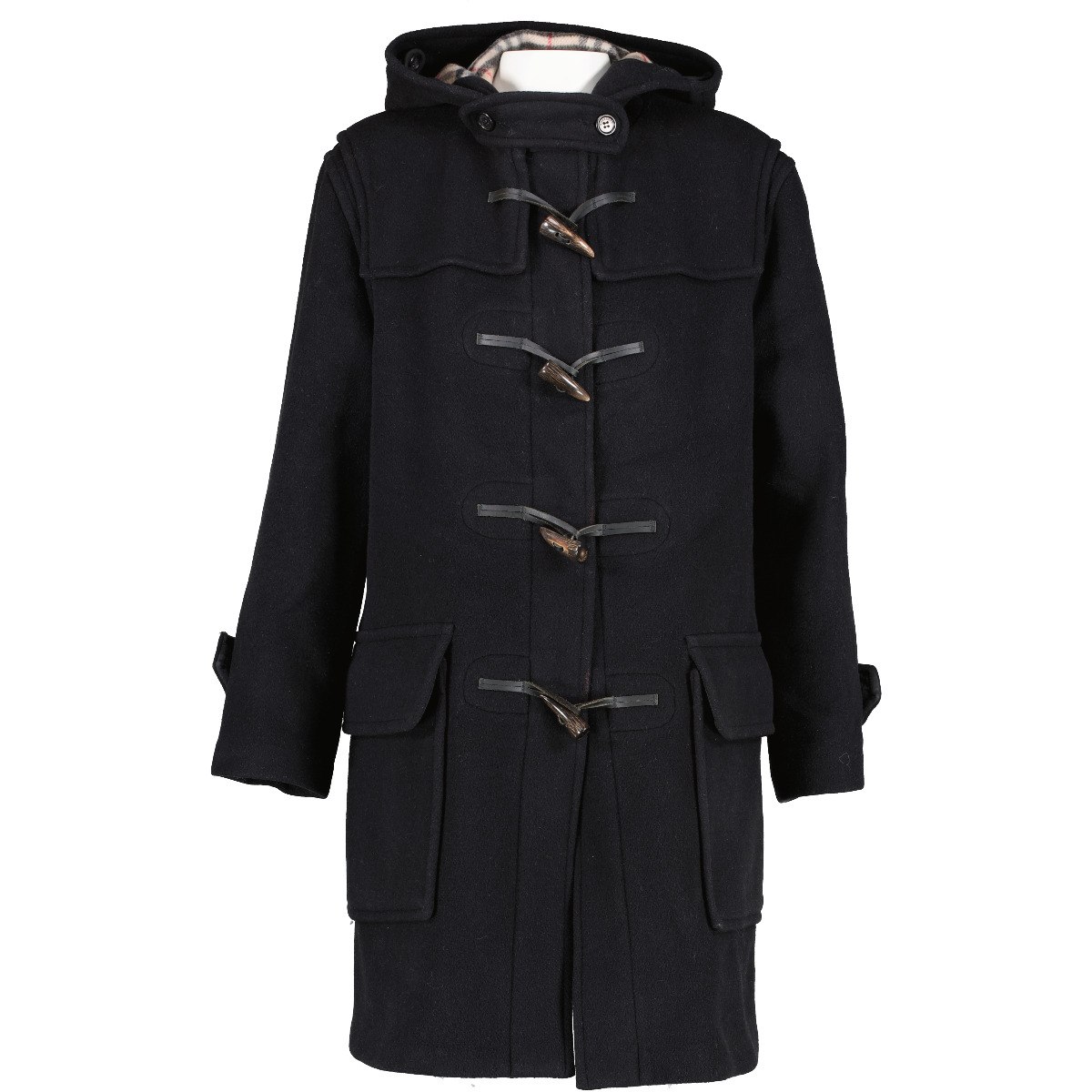 Burberry Wool Duffle Coat - size UK4 ○ Labellov ○ Buy and