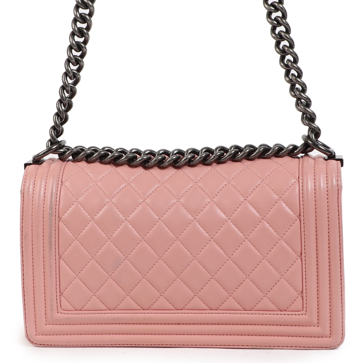 【ヴィンテージ】Rank:S☆Chanel Hot Pink Boy Medium Series17 9289ch_chanel_boy_new_medium_f