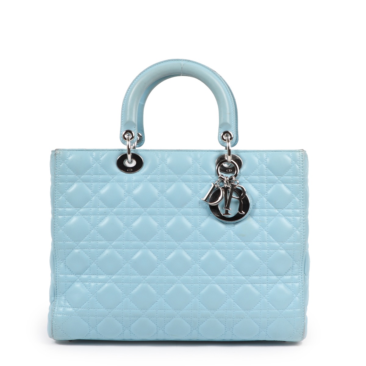 Dior baby Blue Lady Dior Handbag at 1stDibs  lady dior baby blue, baby  blue dior bag, dior baby blue bag