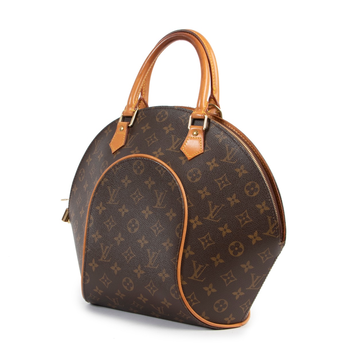 【希少】LOUIS VUITTON Monogram Top Handle Bag Vintage バッグ Louis Vuitton Vintage Monogram Top Handle Shopper Bag Brown