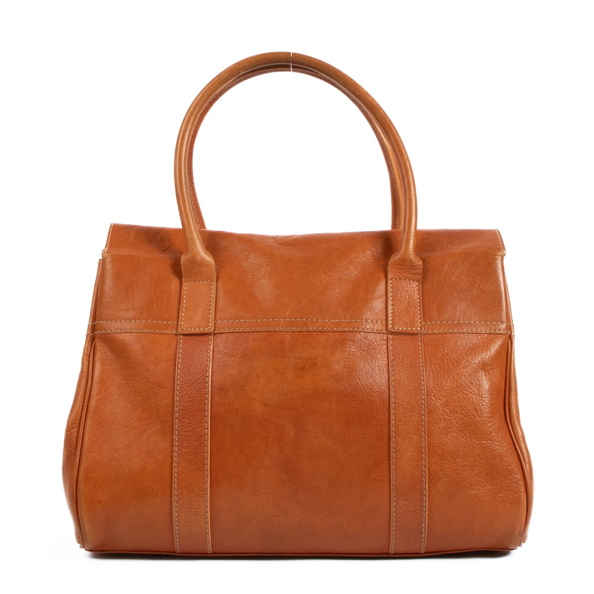 バッグ Mulberry Vintage Bayswater Brown 481_mulberry_gold_top_handle_b