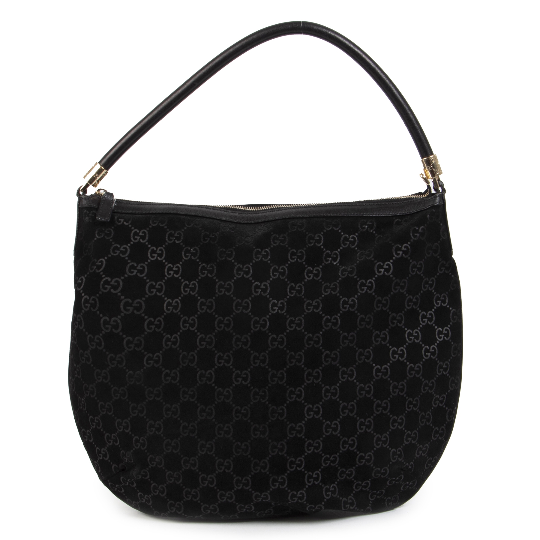 Black gucci suede bag 2025