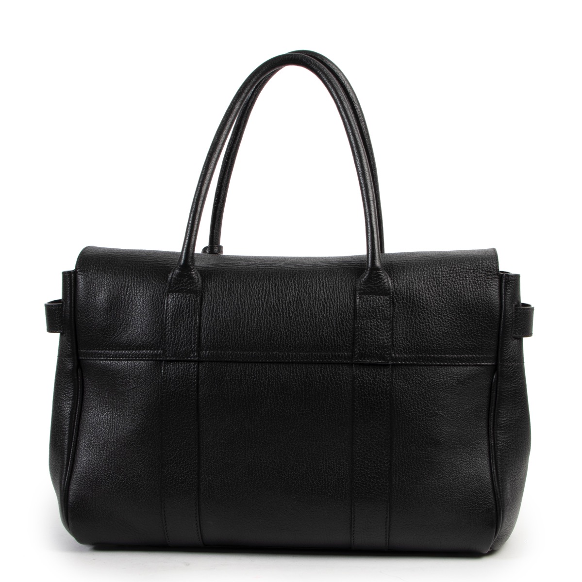 Mulberry Black Leather Bayswater Shoulder Bag Labellov Buy and Sell Authentic Luxury