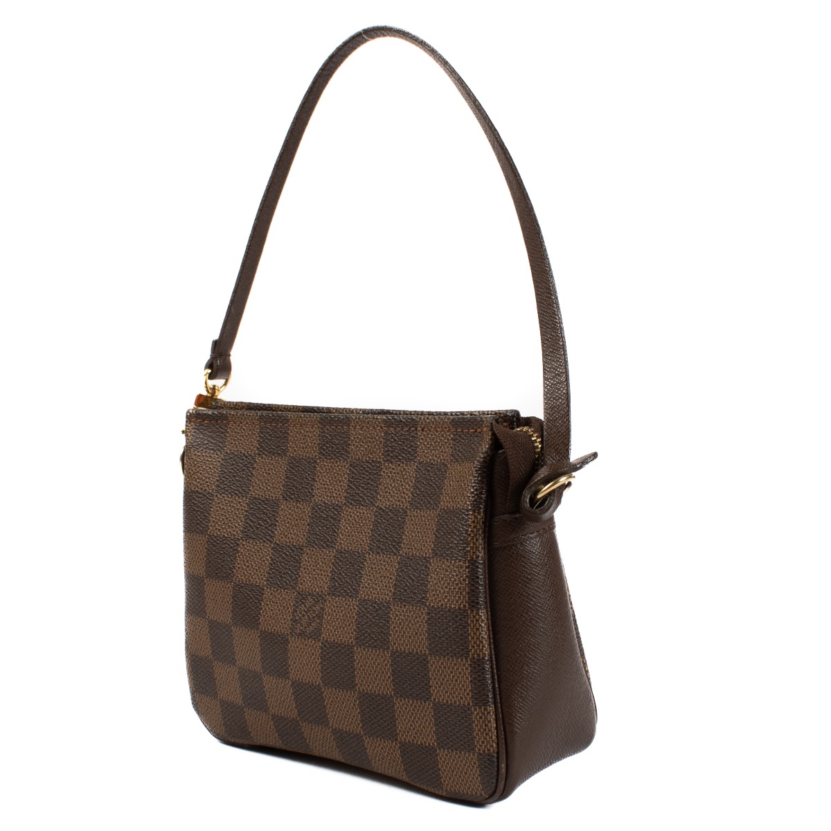 Louis Vuitton Damier Ebene Trousse Pochette Crossbody Labellov Buy and Sell Authentic Luxury
