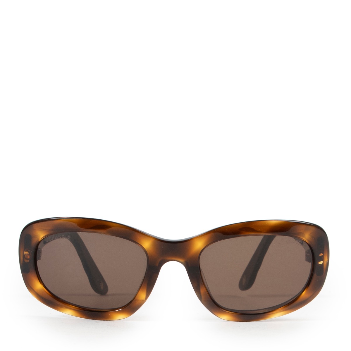 Chanel top sunglasses brown