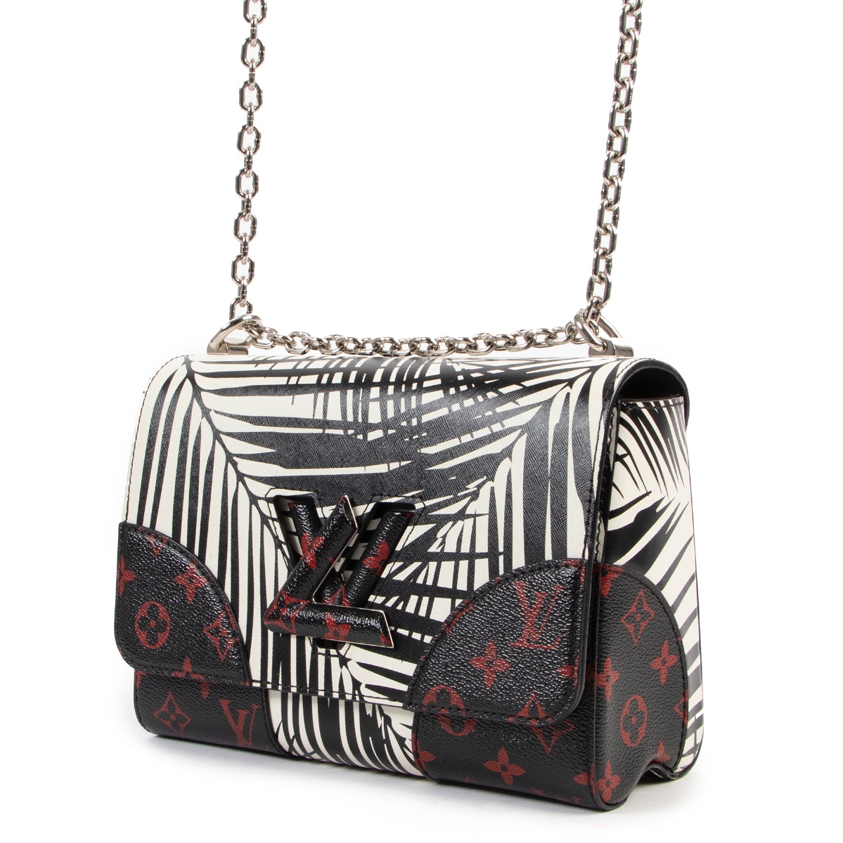 Louis Vuitton Monogram Straw Twist MM - Black Crossbody Bags, Handbags -  LOU540422