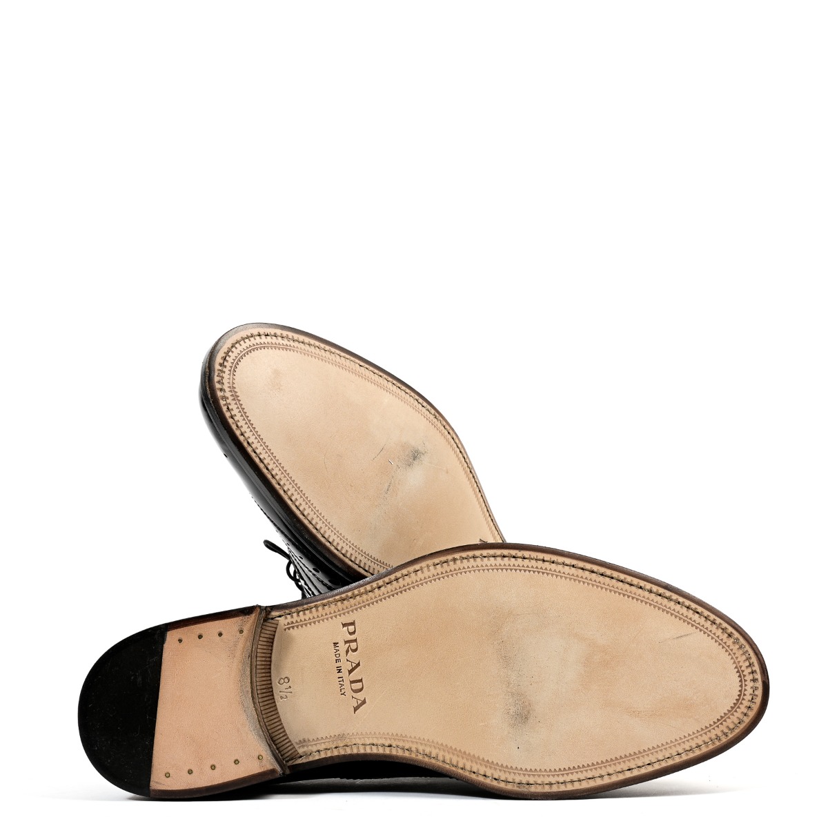 PRADAオックスフォードシューズサイズ37 中古・古着通販】PRADA (プラダ) オックスフォードシューズ ブラック