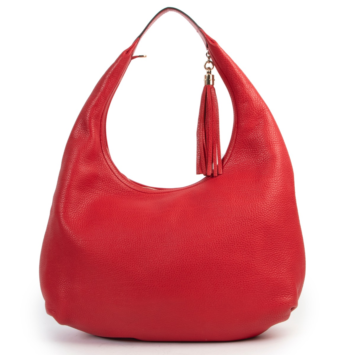 Gucci soho leather hobo red outlet