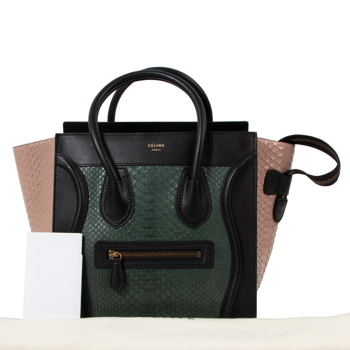 Celine tri sales color bag