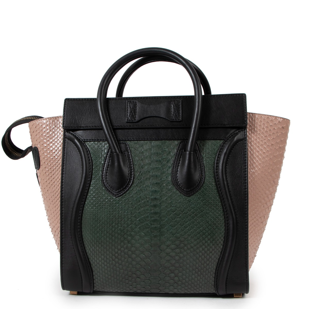 Celine tricolor luggage bag store