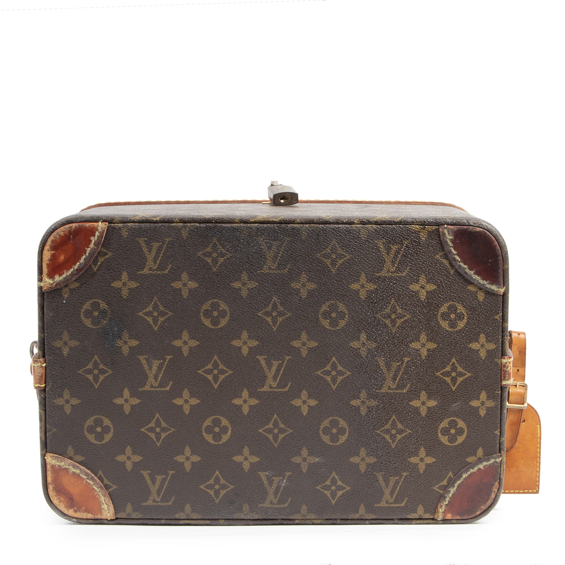 Louis Vuitton Vintage Monogram Travel Trunk Case ○ Labellov