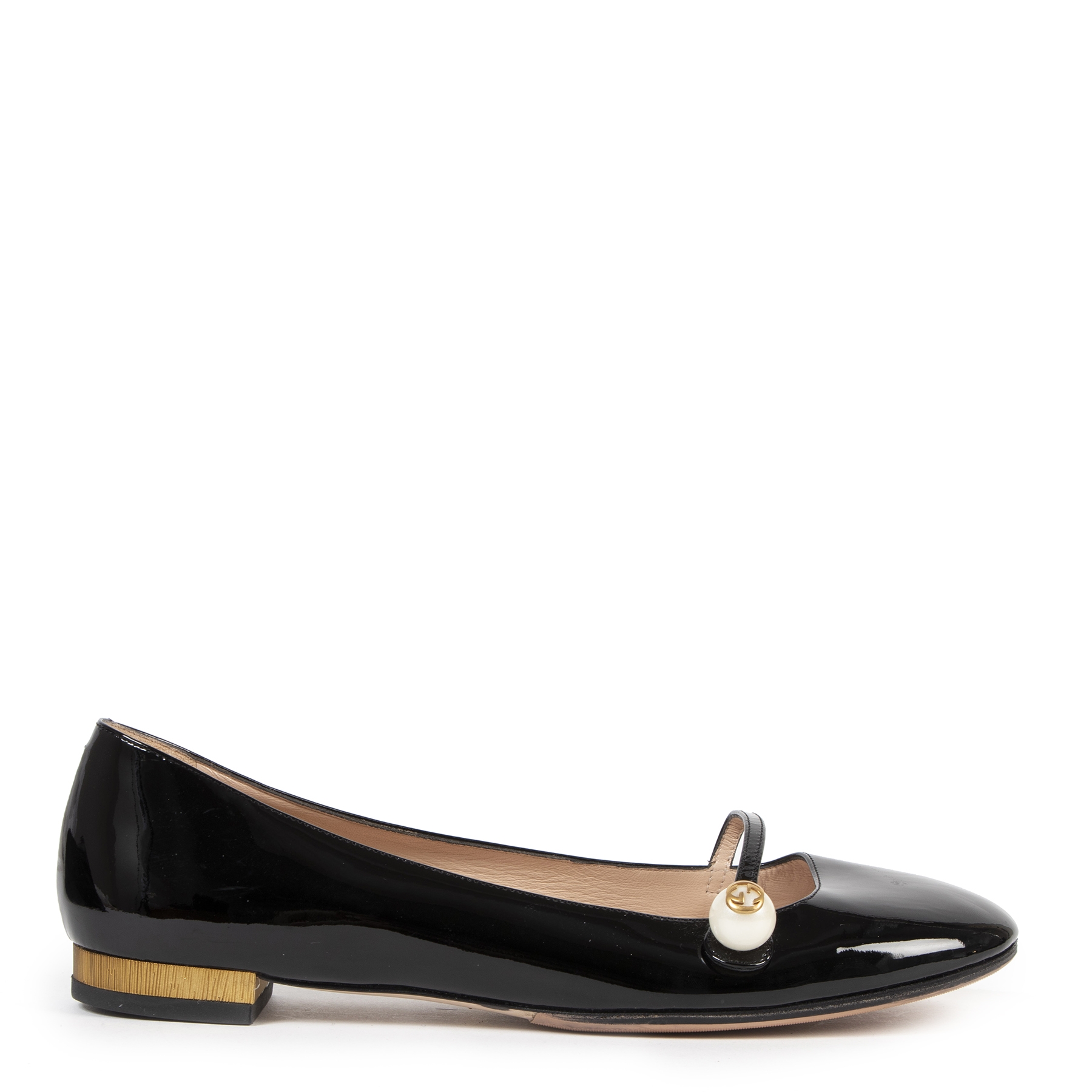 Gucci black ballet flats outlet