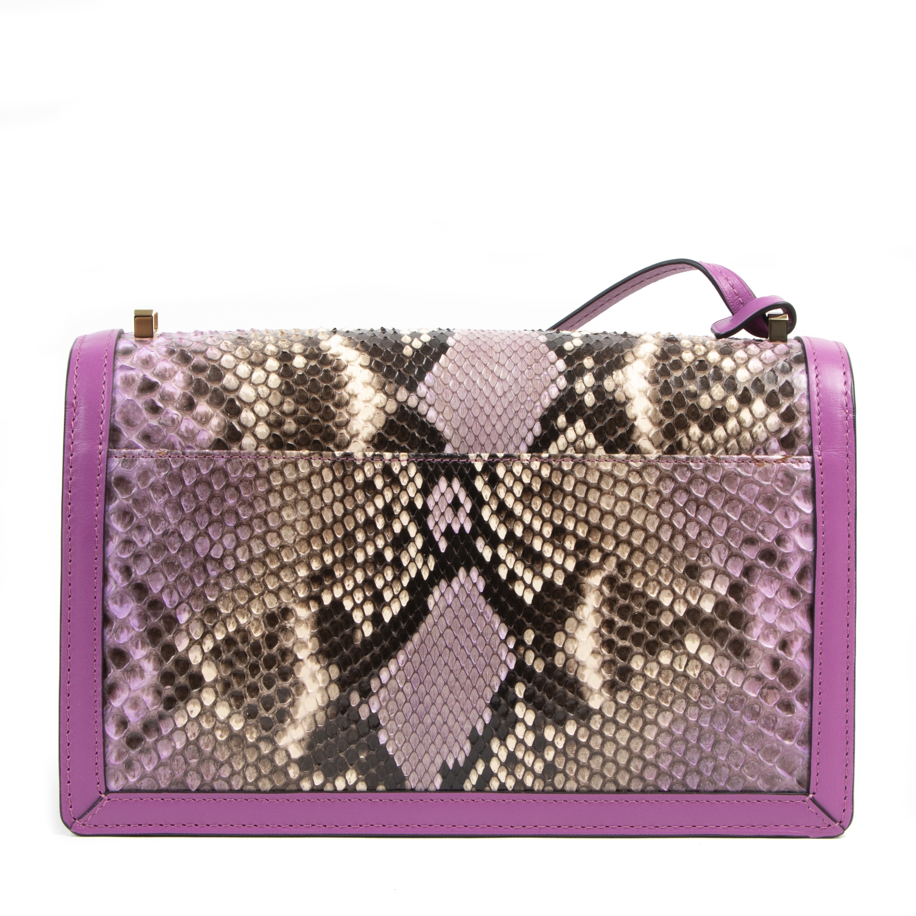 Loewe Python Fuchsia Barcelona Bag ○ Labellov ○ Buy and Sell