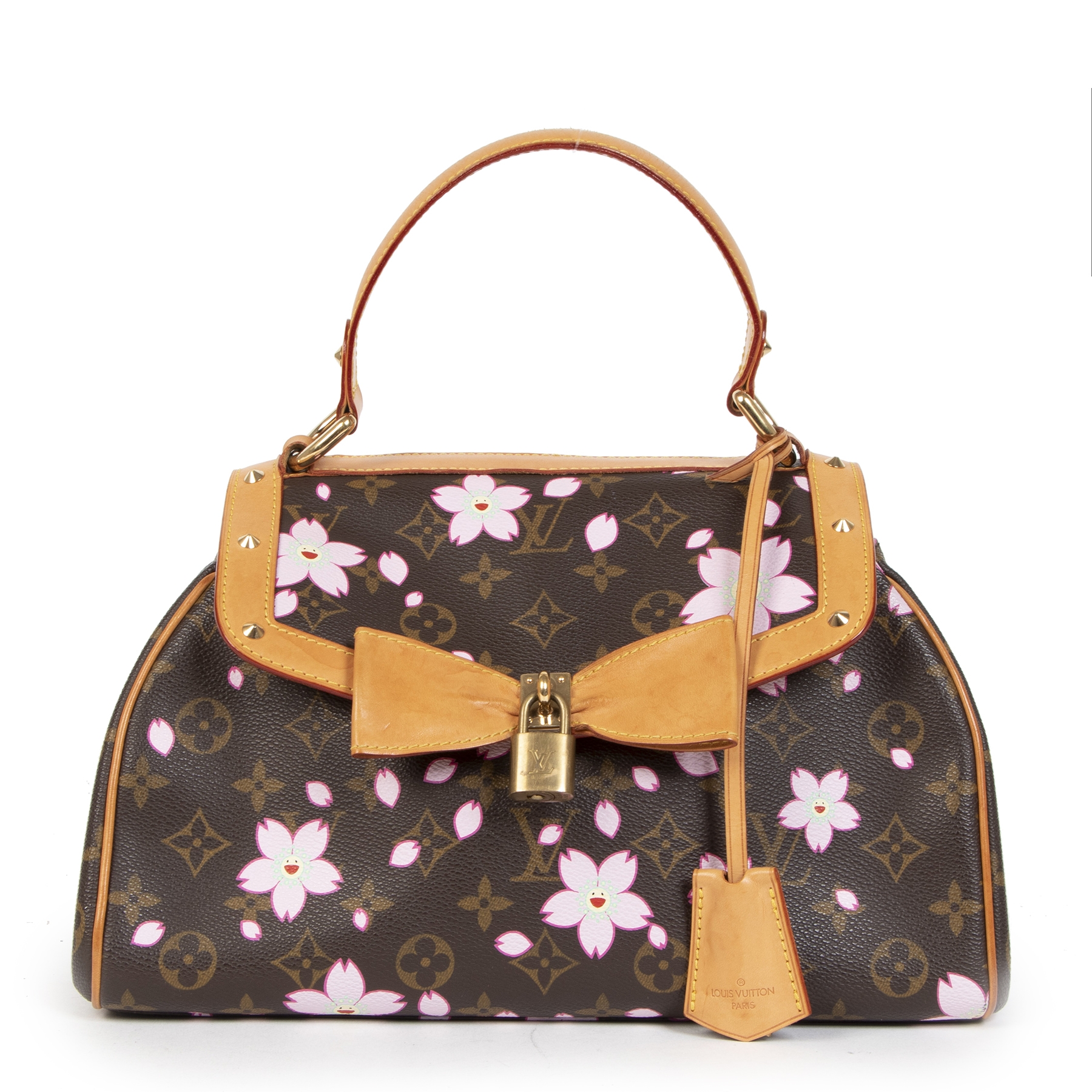 Louis Vuitton Cherry Blossom Pochette  Pink Mini Bags Handbags  LOU30613   The RealReal