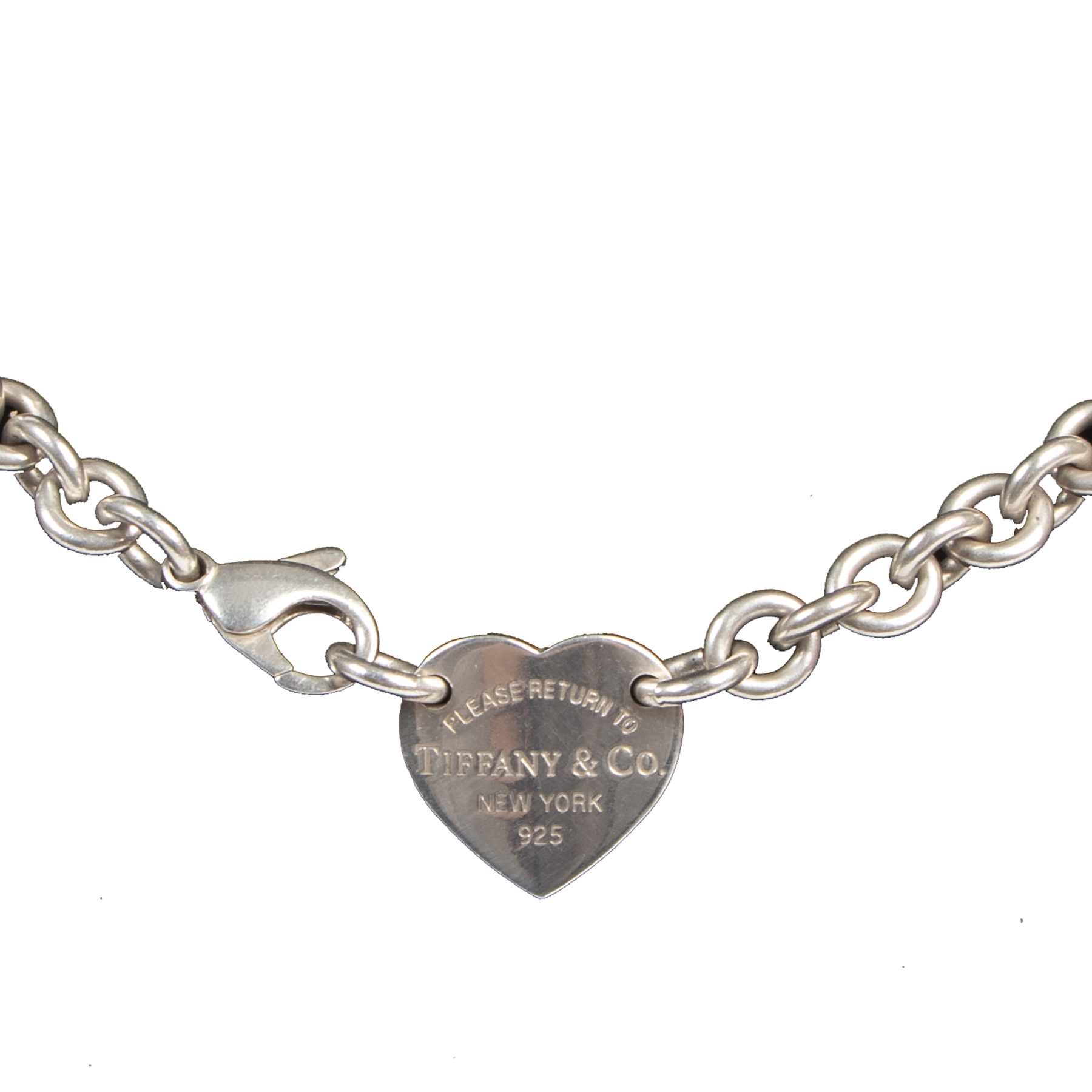 Tiffany & Co. Return to Tiffany 925 Sterling Silver Heart Necklace | Tiffany  & Co. | Buy at TrueFacet