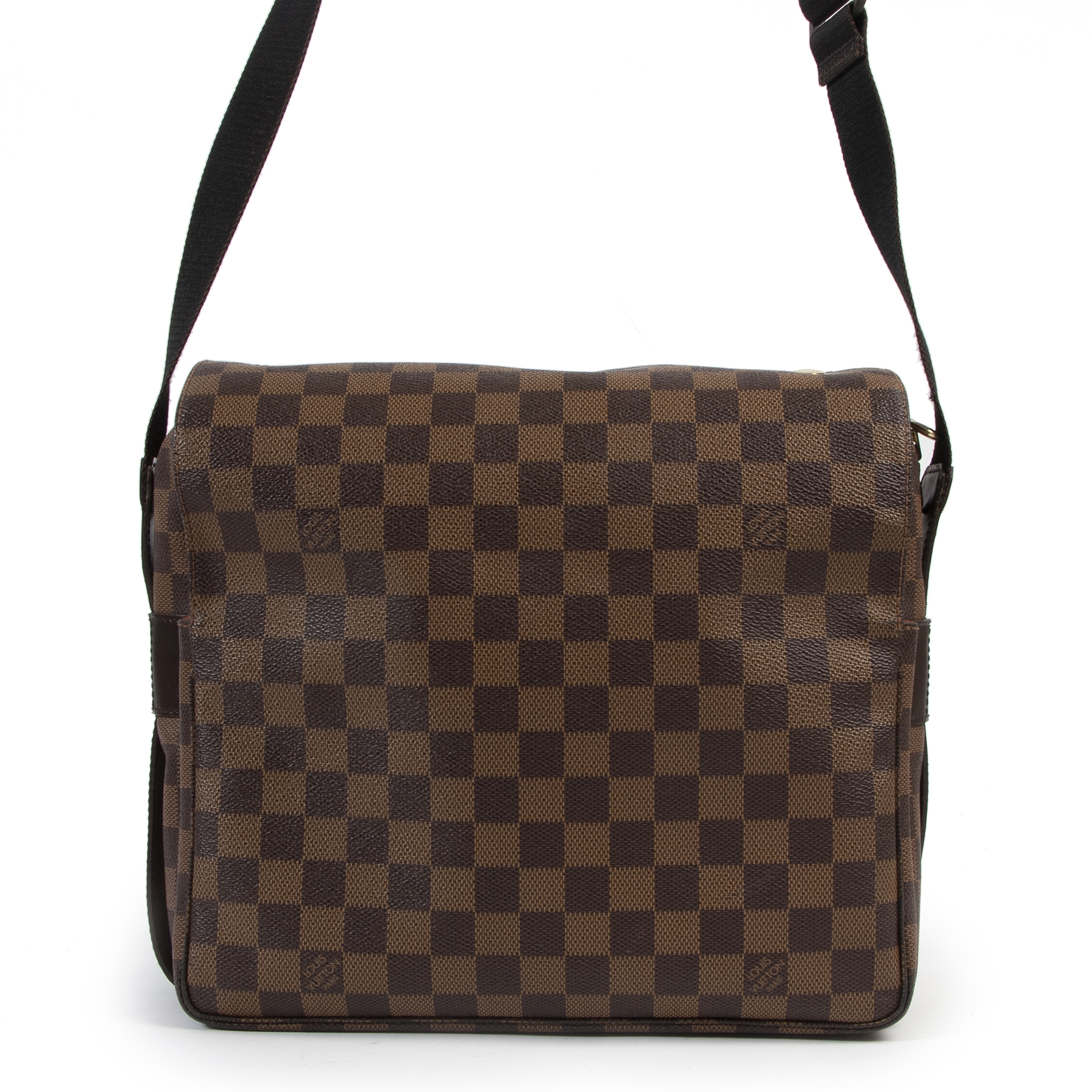 LOUIS VUITTON　Naviglio　ナヴィグリオ Louis Vuitton Damier Azur Naviglio Messenger Bag ○ Labellov