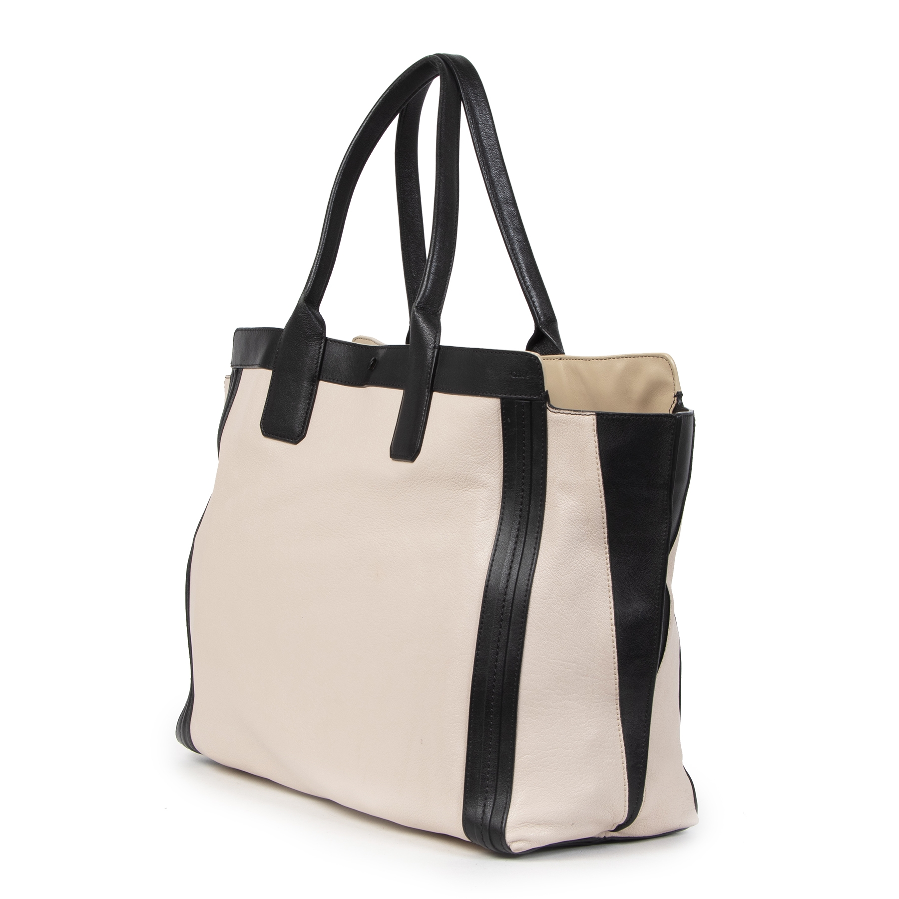 Chloé Alison East West Bicolor Shopping Tote ○ Labellov ○ Buy