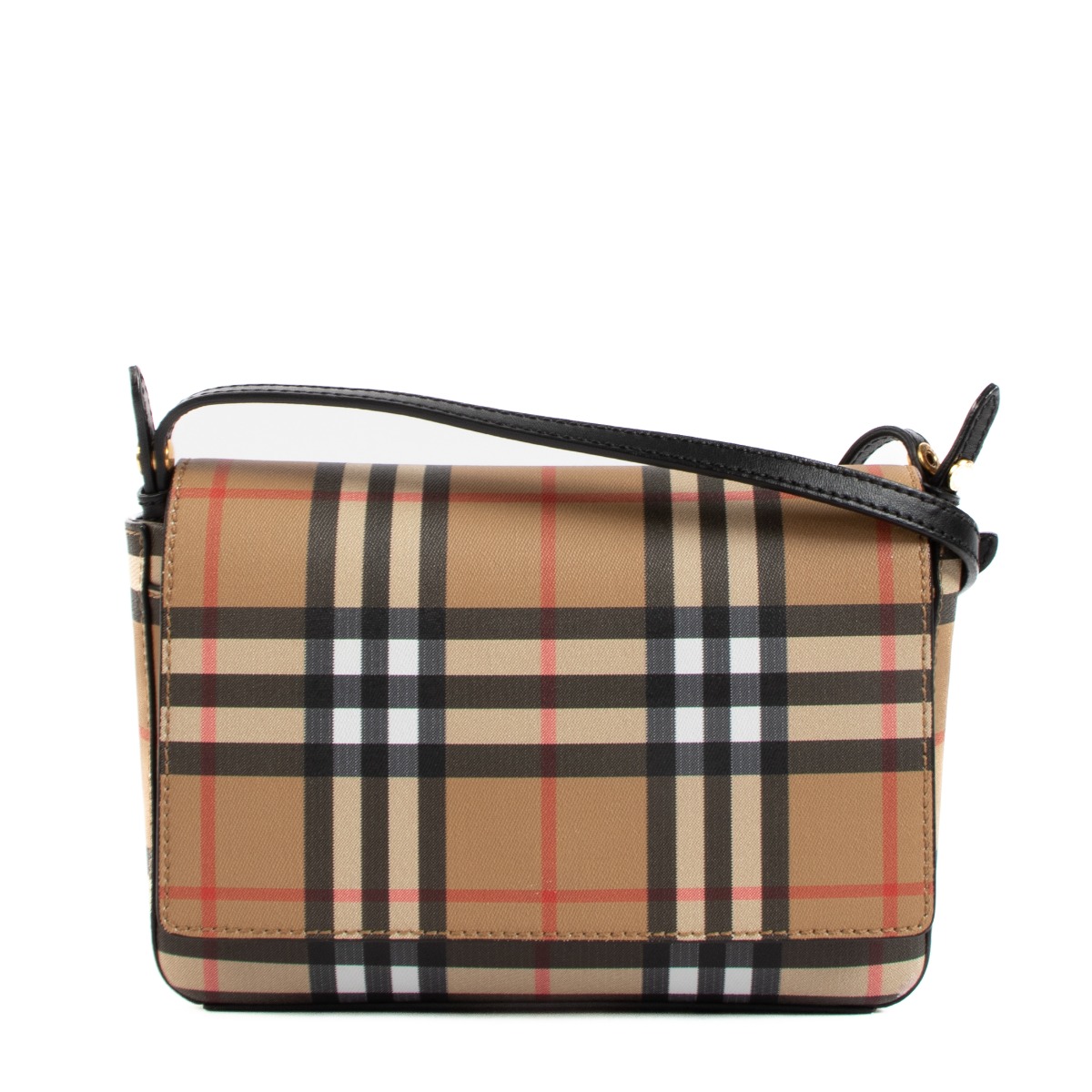 Burberry Hampshire Vintage Check Crossbody Bag