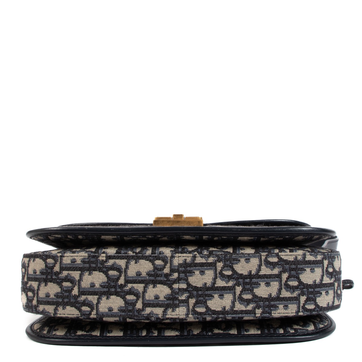Christian Dior Blue Oblique Flap Bag ○ Labellov ○ Buy and
