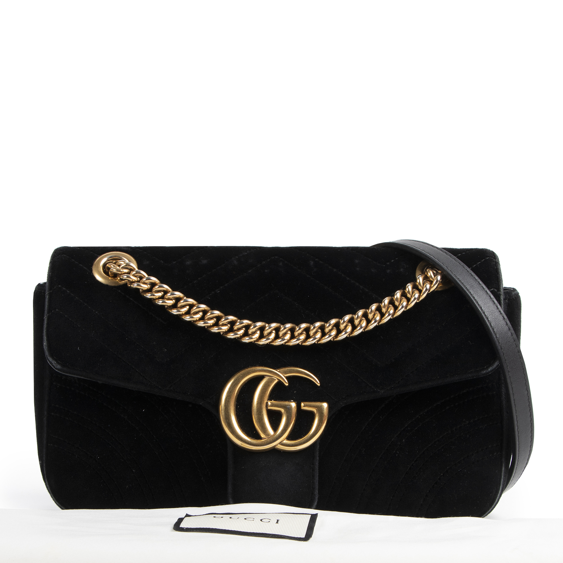 Gucci black velvet hotsell