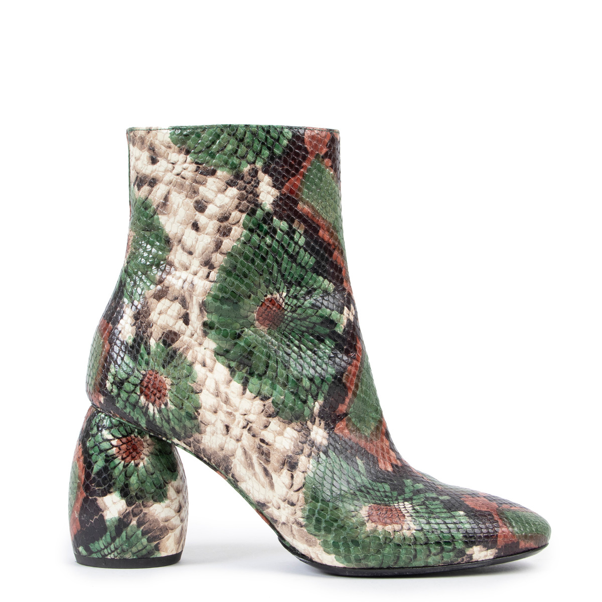 Dries Van Noten Green Python Boots size 39 Labellov Buy and Sell Authentic Luxury