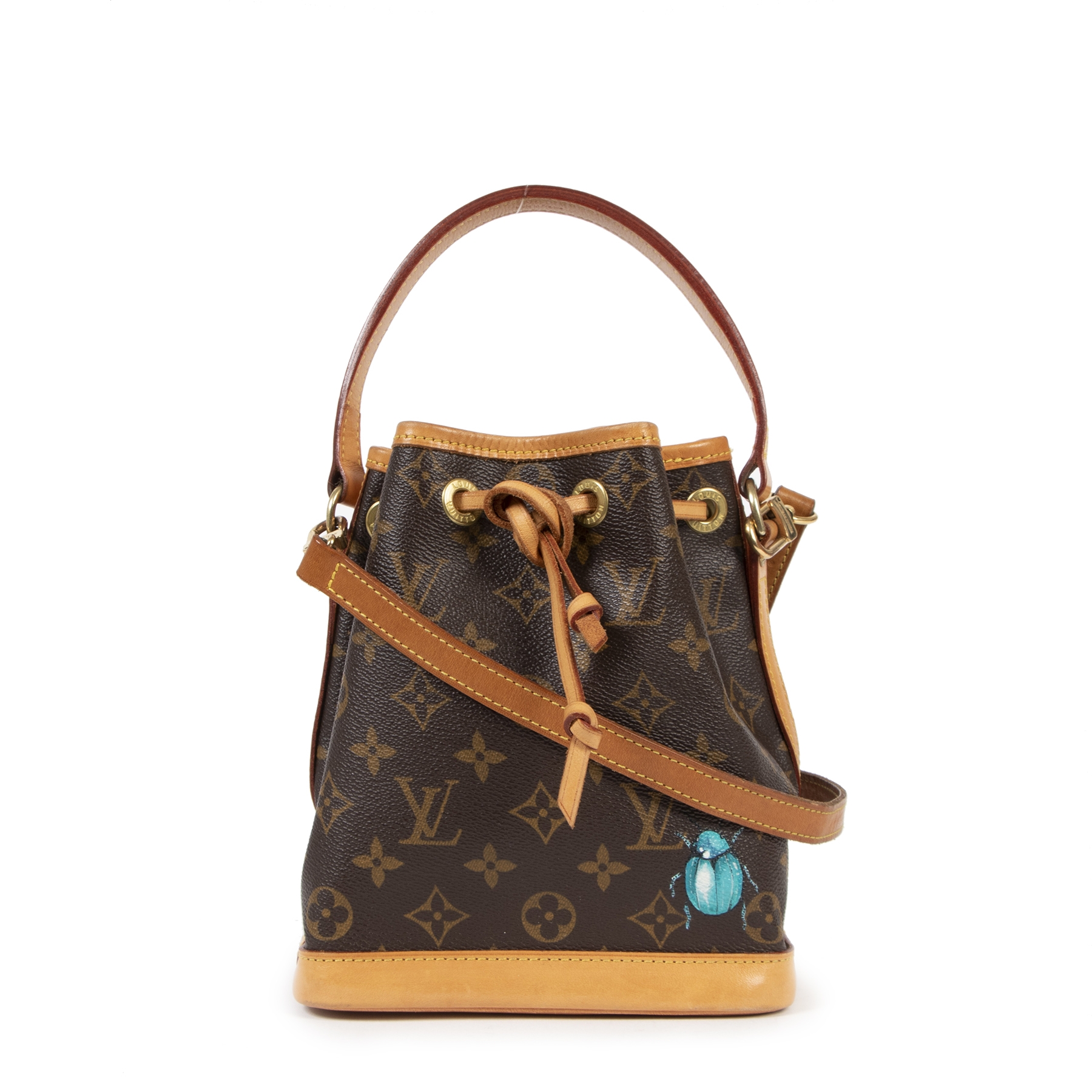 Monogram Mini Noé Bucket Bag Strap ○ Labellov ○ Buy and Authentic Luxury