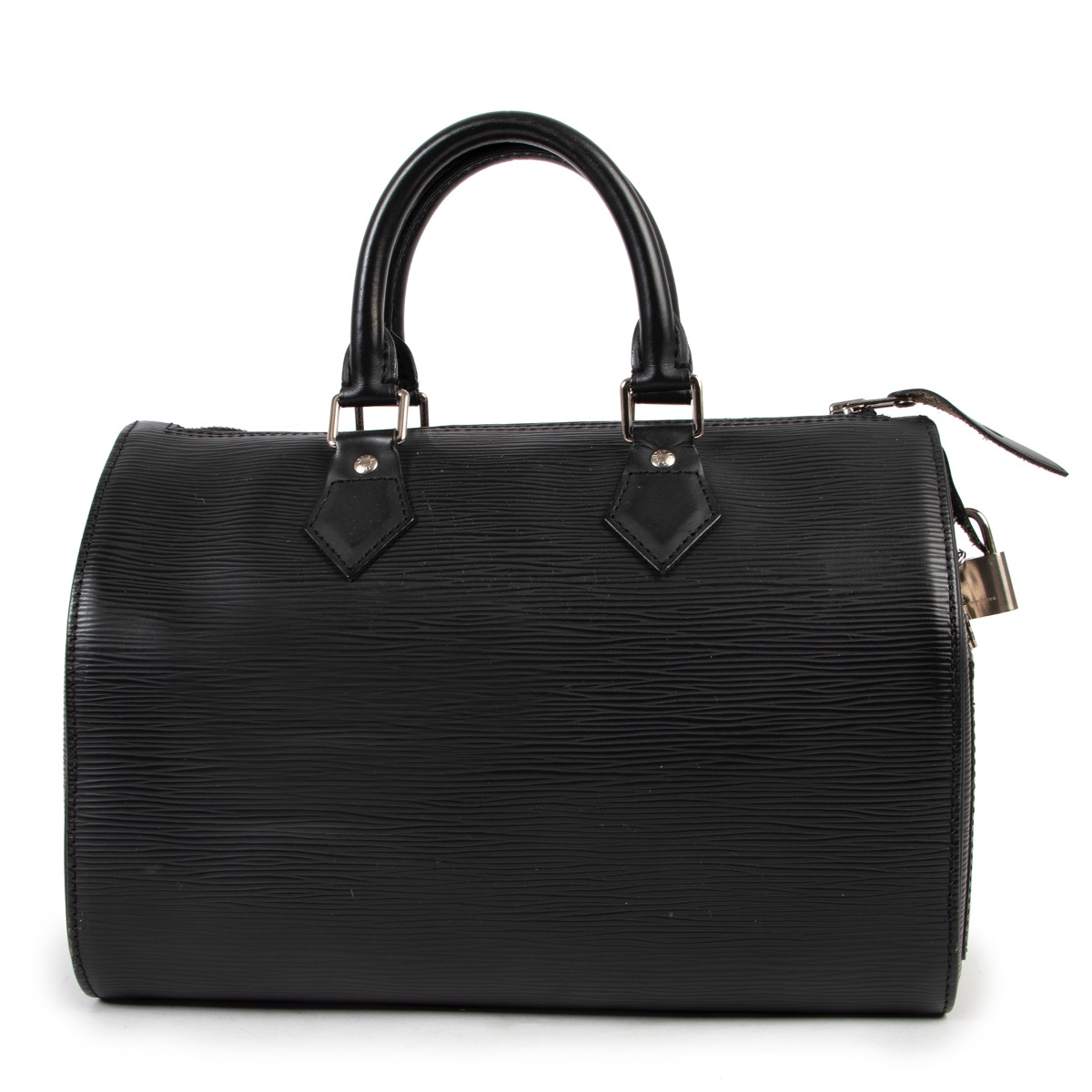 Louis Vuitton Black Epi Leather Speedy 28 ○ Labellov ○ Buy