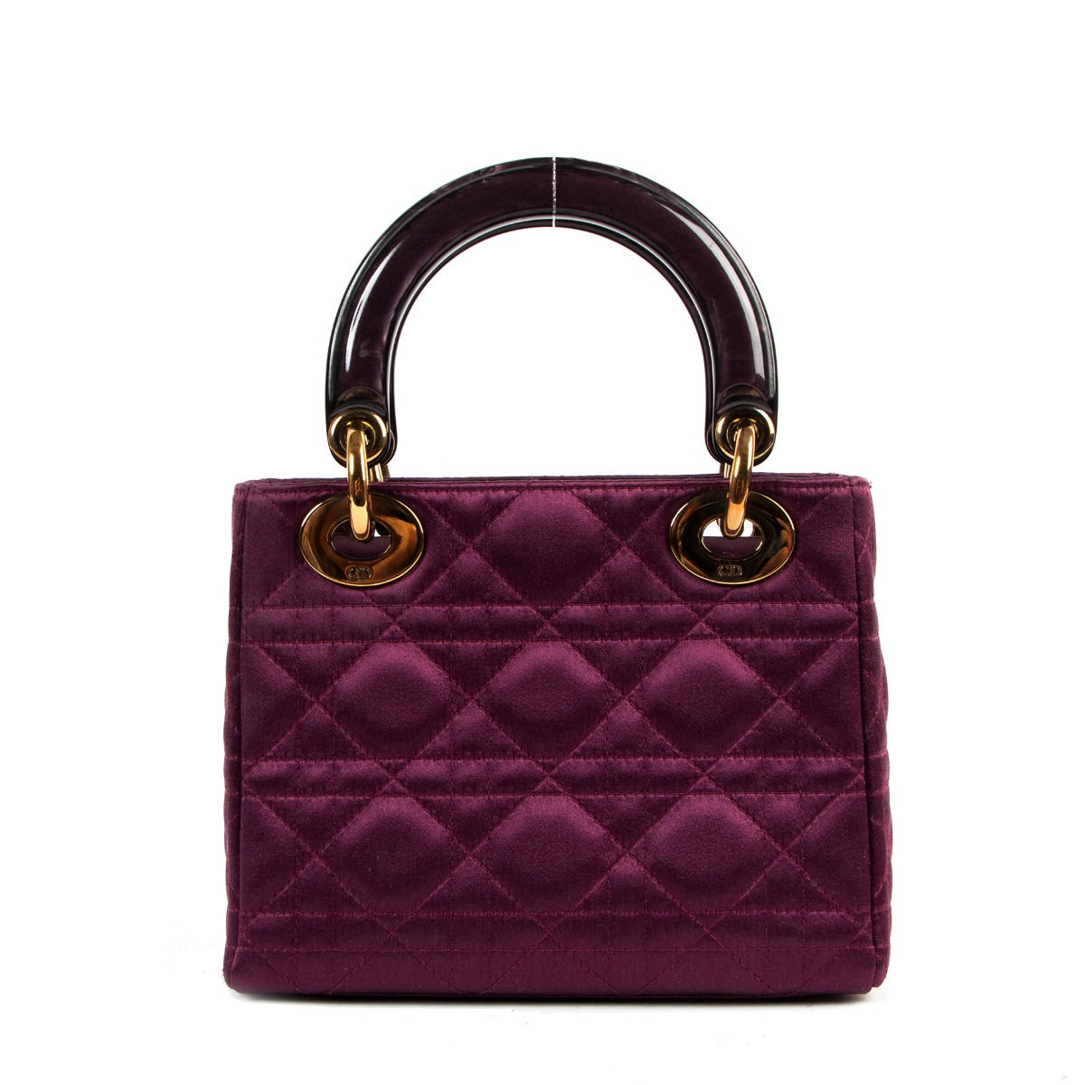 【ヴィンテージ】Rank:S☆Dior Purple Lady Mini Cannage バック Mini Purple Lady Dior Bag | DetachWithLove