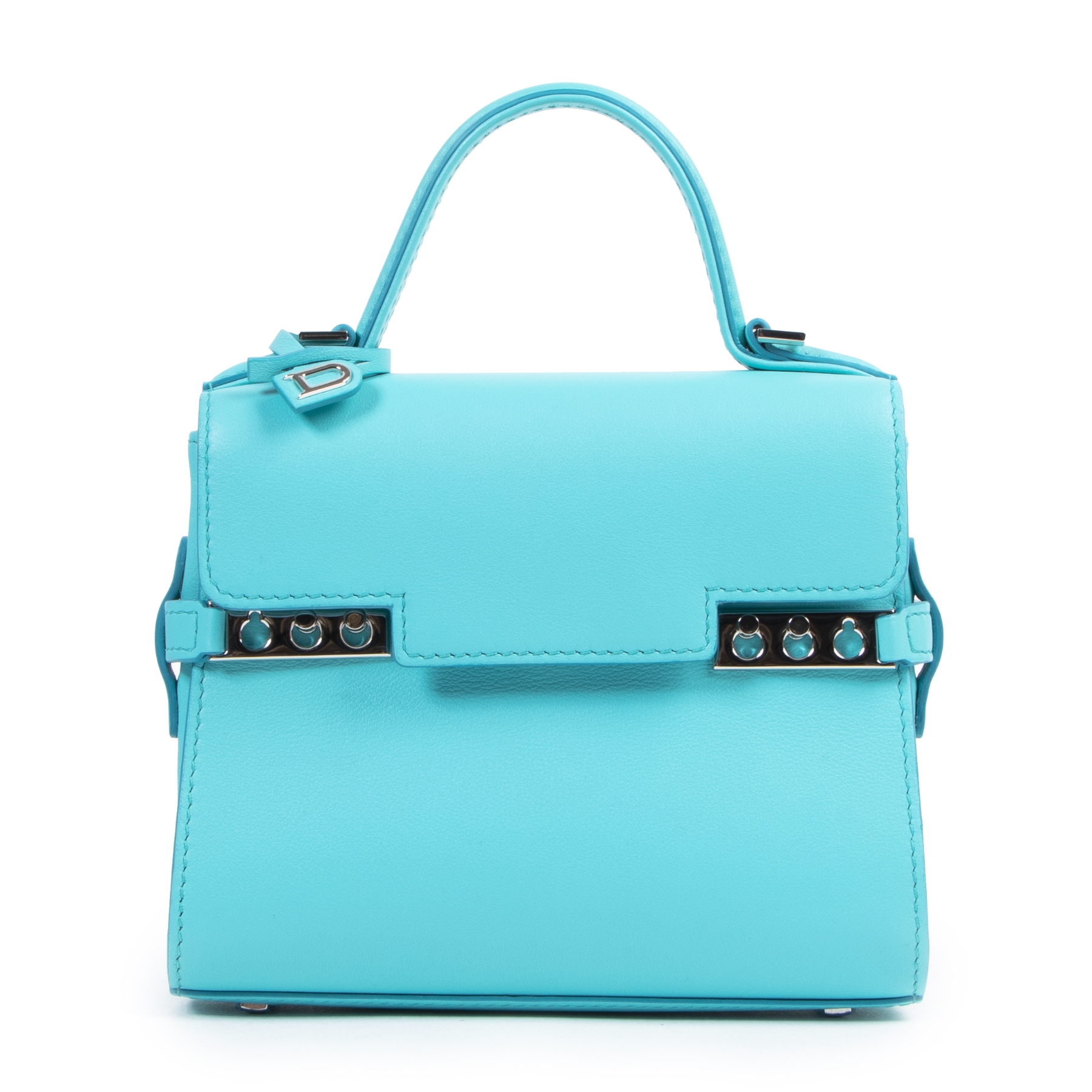 Delvaux Tempète Turquoise Micro Crossbody Bag Labellov Buy